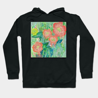 Abstract Floral collection Hoodie